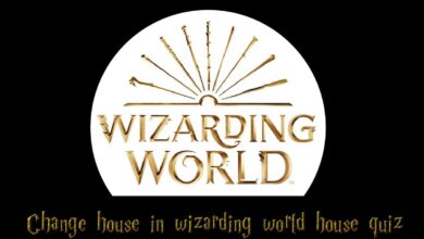 هل يمكنك تبديل المنازل في لعبة Wizarding World House Quiz؟
