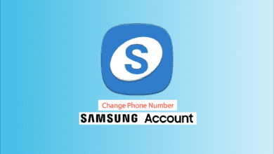 كيفية تغيير رقم الهاتف على حساب Samsung