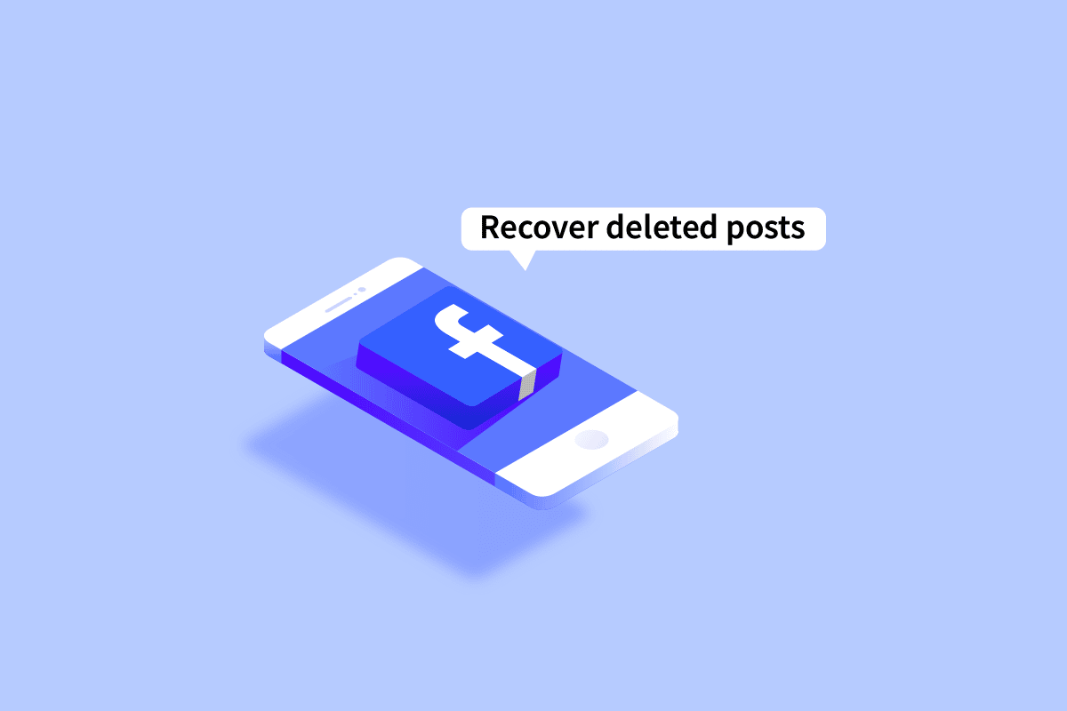 كيفية استعادة الملفات المحذوفة Facebook- المشاركات