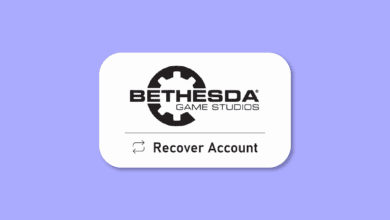 كيفية إجراء استرداد حساب Bethesda - adminvista.com