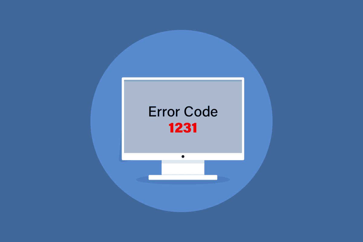 إصلاح رمز خطأ النظام 1231 i Windows 10
