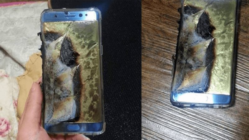 الاختبارات بعد انفجار مطالبات بطيئة Galaxy Note  7 عمليات التسليم