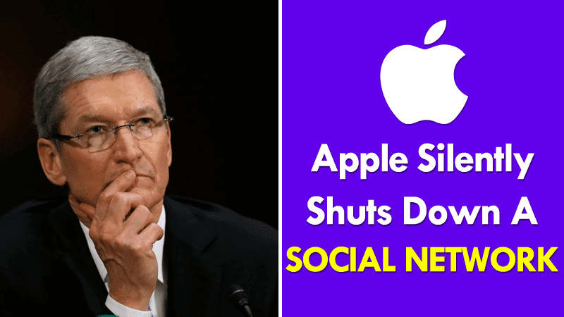 Apple Silently Bought This Domain And Shuts Down A Social Network
