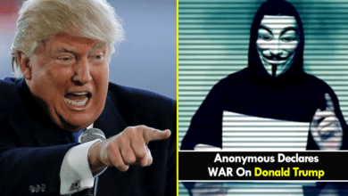 Anonymous Declares War On Donald Trump
