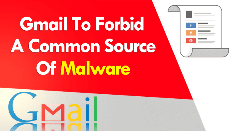 Gmail To Forbid JavaScript Attachments, A Common Source Of Malware