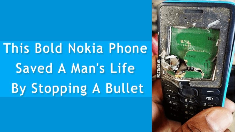 أنقذ هاتف Nokia الجريء هذا حياة رجل من خلال إيقاف رصاصة