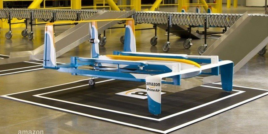 Amazon New Delivery Zone With Cyber Monday Drone