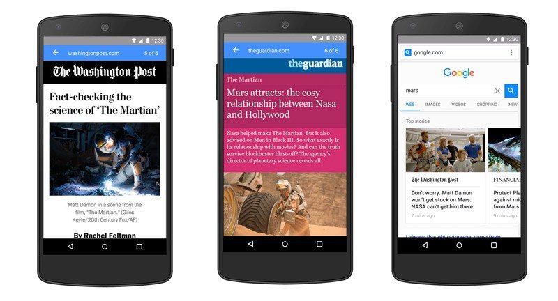 Google Will Launch Its Accelerated Mobile Webpages