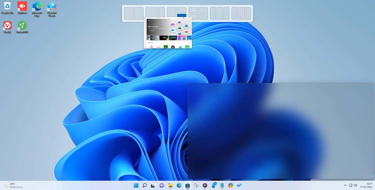 Windows  11 نسخة المعاينة من الداخل 22557 - تخطيط مبكرة جديد