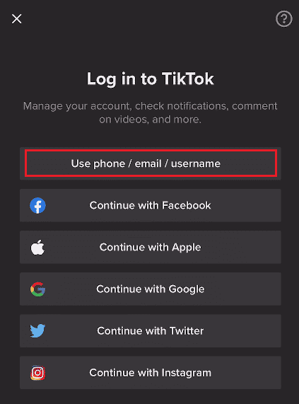 كيفية تسجيل الدخول إلى حساب TikTok الخاص بك 10