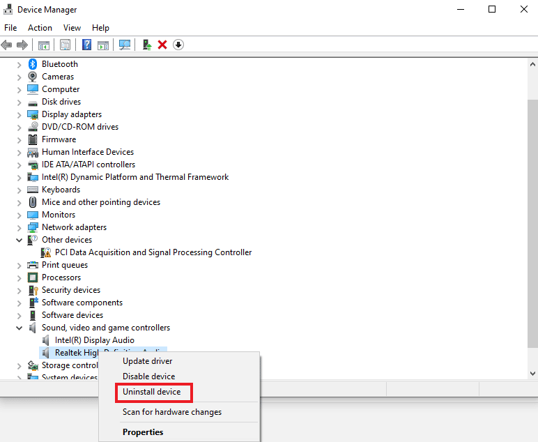 مُثَبَّت Skype لا يمكن الوصول إلى بطاقة الصوت في Windows 10 18