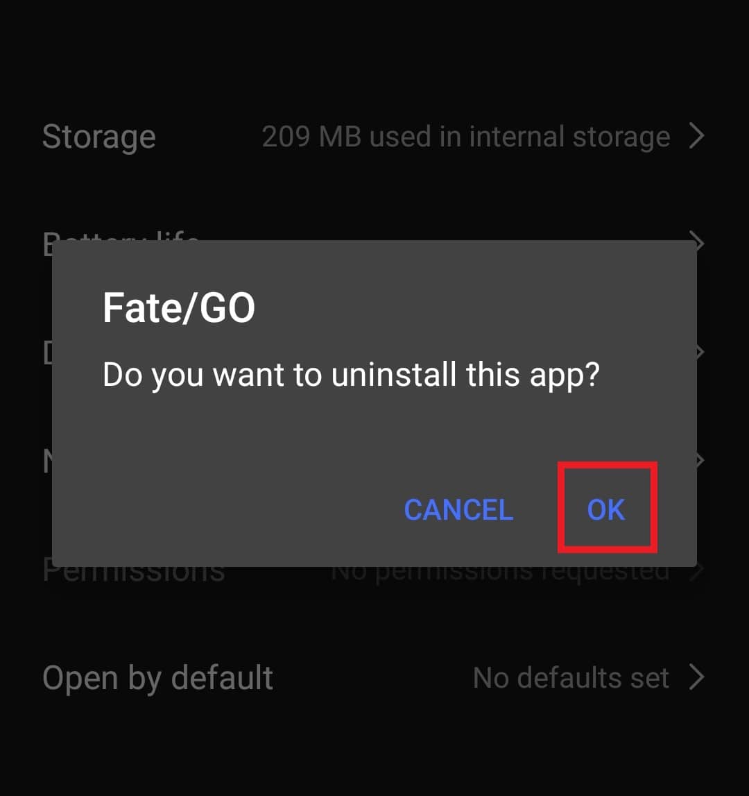 إصلاح خطأ Fate Grand Order 43 على Android 18