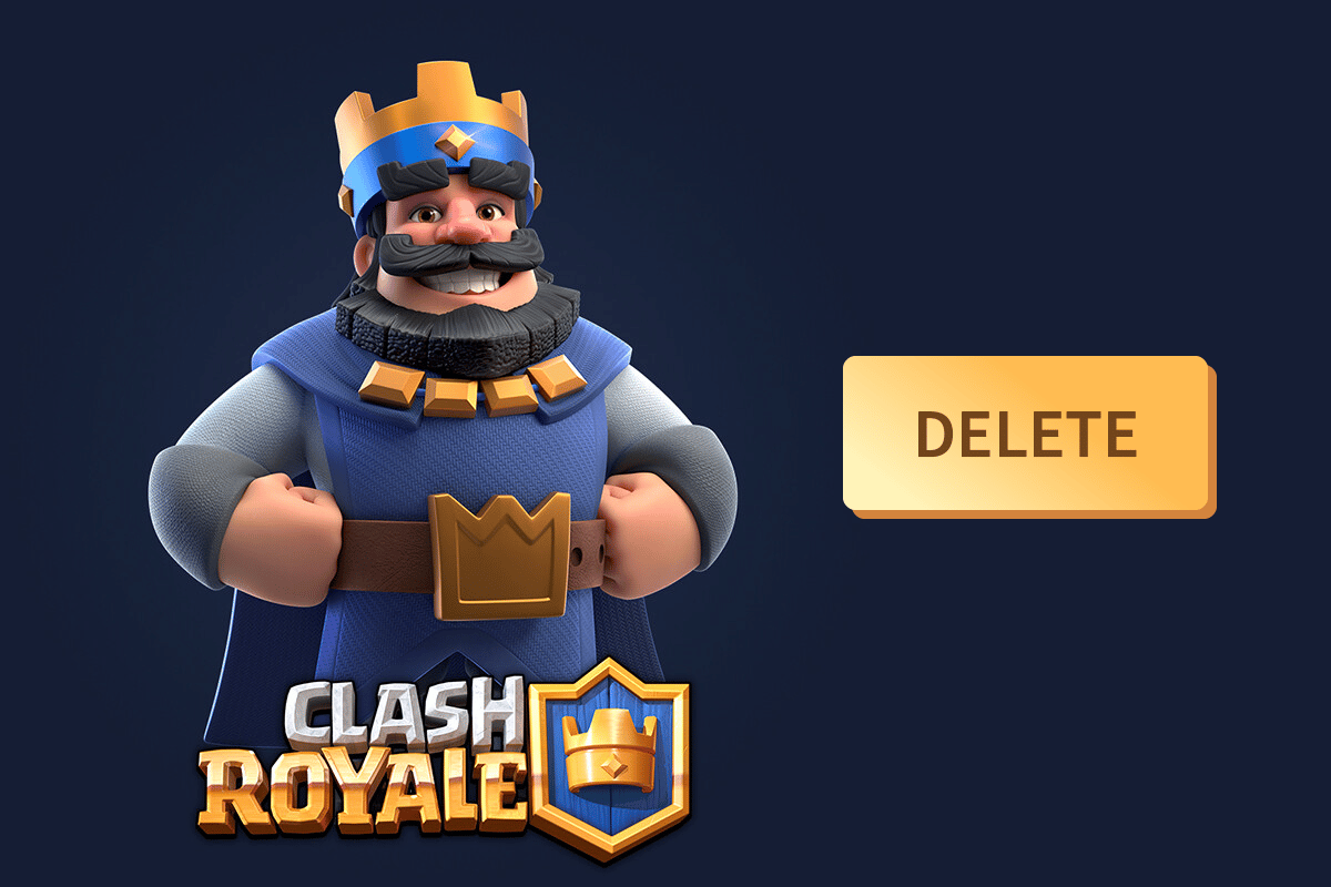 كيفية حذف حساب Clash Royale 2