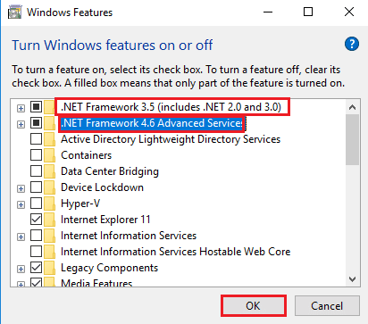 إصلاح أخطاء تنفيذ MOM i Windows 10 9