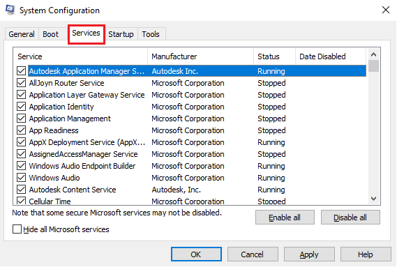 إصلاح خطأ Alps SetMouseMonitor في Windows 10 5