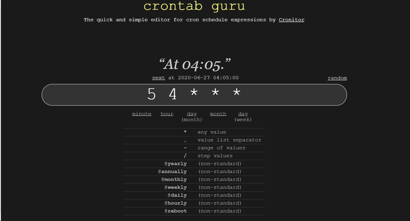 Crontab في Linux - مع أمثلة وأدوات في الوقت الفعلي 2