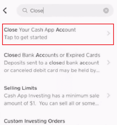 كيفية إزالة الحساب المصرفي من تطبيق Cash 4
