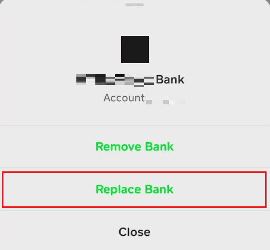 كيفية إزالة الحساب المصرفي من تطبيق Cash 9