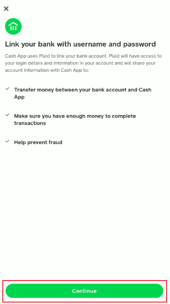 كيفية إزالة الحساب المصرفي من تطبيق Cash 10