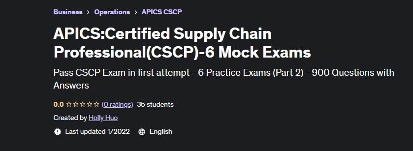 شهادة محترف سلسلة التوريد المعتمد APICS (CSCP): كيفية الحصول عليها 6