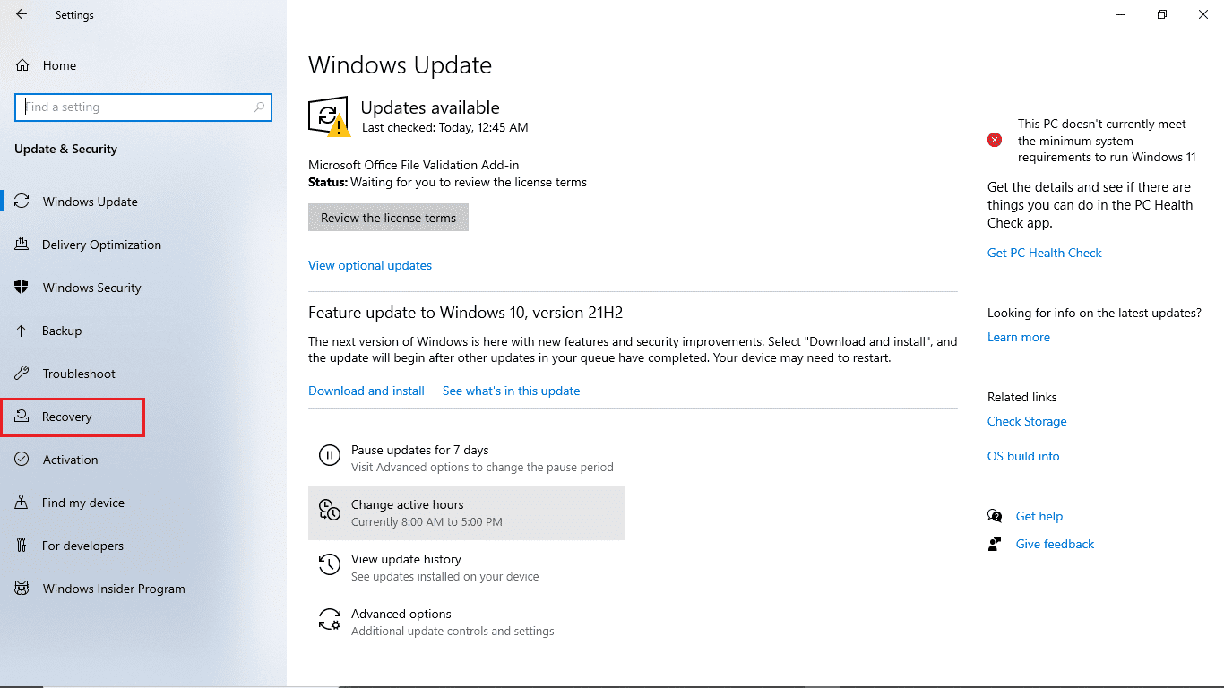 اصلحه Windows 10 جرت محاولة للإشارة إلى رمز 9