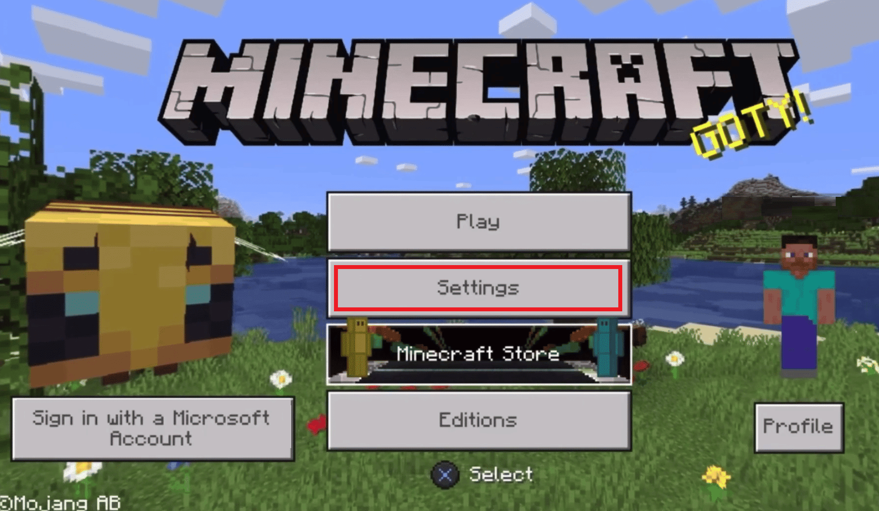 كيفية توصيل حساب Microsoft بـ Minecraft على PS4 9