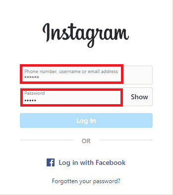 إصلاح أخطاء تسجيل الدخول على Instagram- ملاحظات - adminvista.com 4