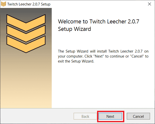 علاج Twitch خطأ في تحميل Leecher - adminvista.com 9