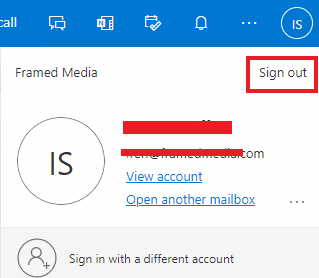 كيف يمكنني تسجيل الخروج من Outlook Mobile؟ 4