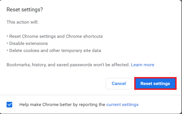 إصلاح Chrome لا يحفظ كلمات المرور بتنسيق Windows 10 43