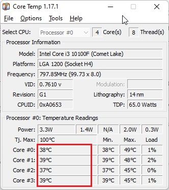 كيفية التحقق من درجة حرارة وحدة المعالجة المركزية في Windows 11 (6 طرق) 7