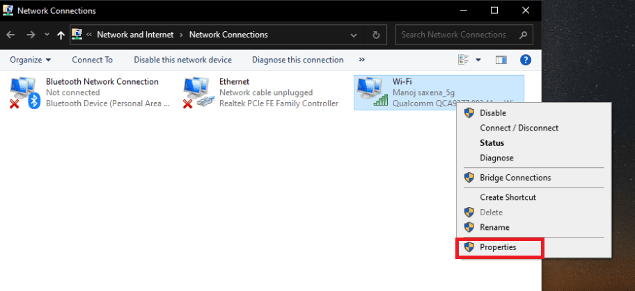 إصلاح الوصول إلى الإنترنت الخاص لن يتصل به Windows 10 10
