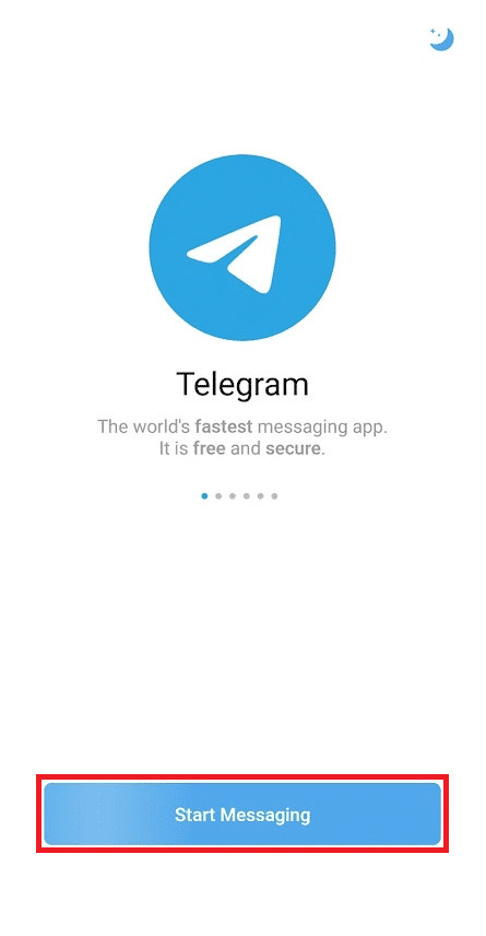 كيفية إنشاء حساب Telegram على Android 4