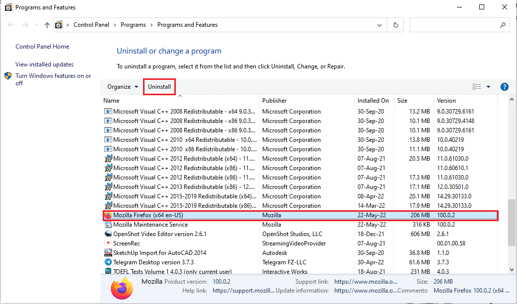 إصلاح Firefox PR END OF FILE ERROR i Windows 10 34