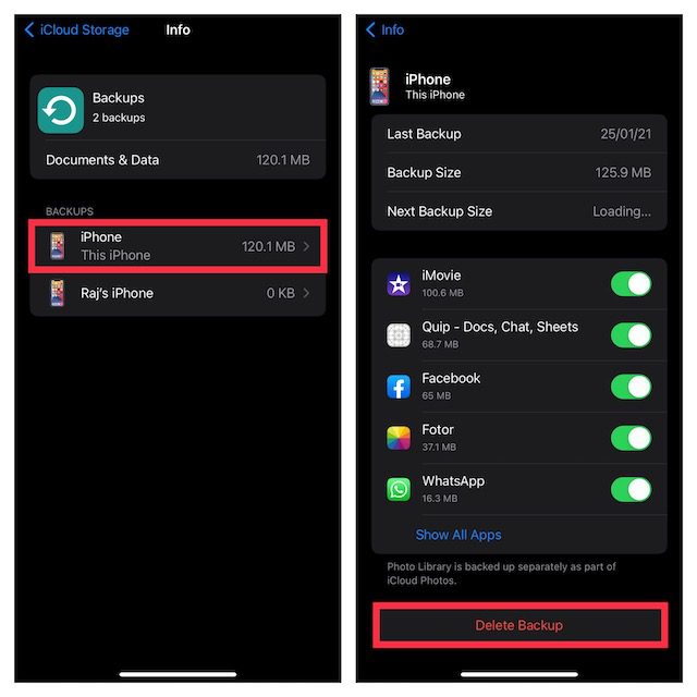 WhatsApp Backup Stuck on iPhone: 10 طرق للإصلاح! 12