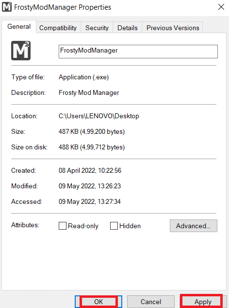 Fix Frosty Mod Manager لا يبدأ اللعبة في Windows 10 12