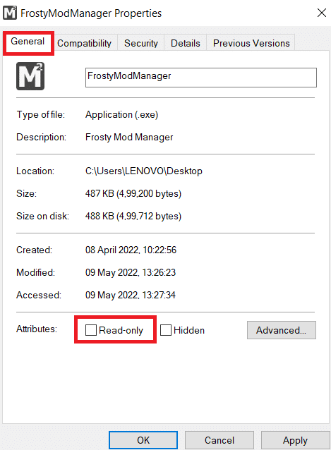 Fix Frosty Mod Manager لا يبدأ اللعبة في Windows 10 11