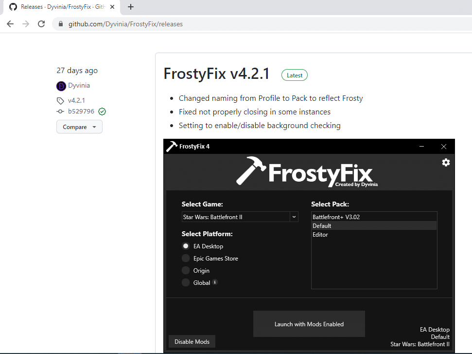 Fix Frosty Mod Manager لا يبدأ اللعبة في Windows 10 16