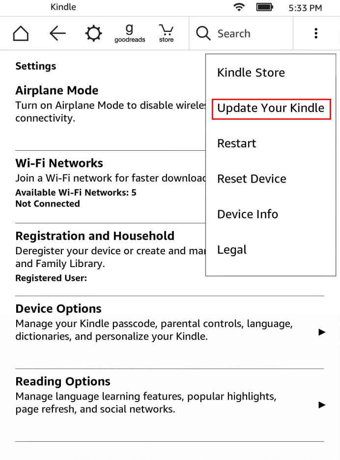 أصلح هذا Amazon Kindle غير معروض على جهاز الكمبيوتر 6