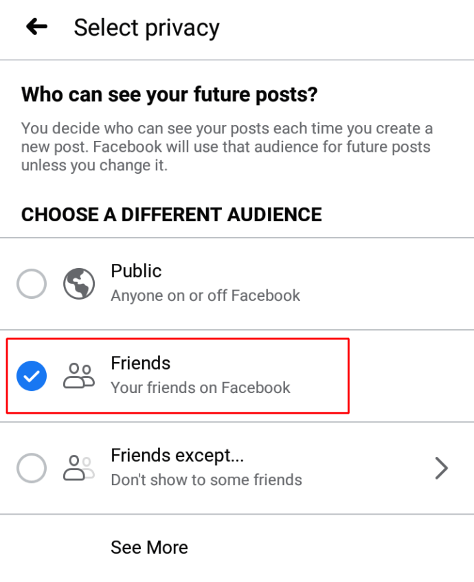 كيف تجعل ملفك الشخصي خاص Facebook 19
