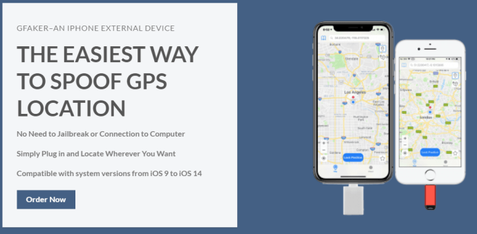كيفية انتحال موقع GPS على iPhone 5
