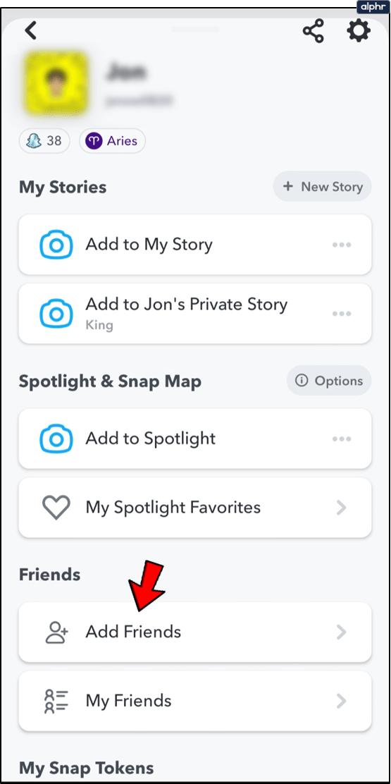 كيف تخفي قصتك على Snapchat 10