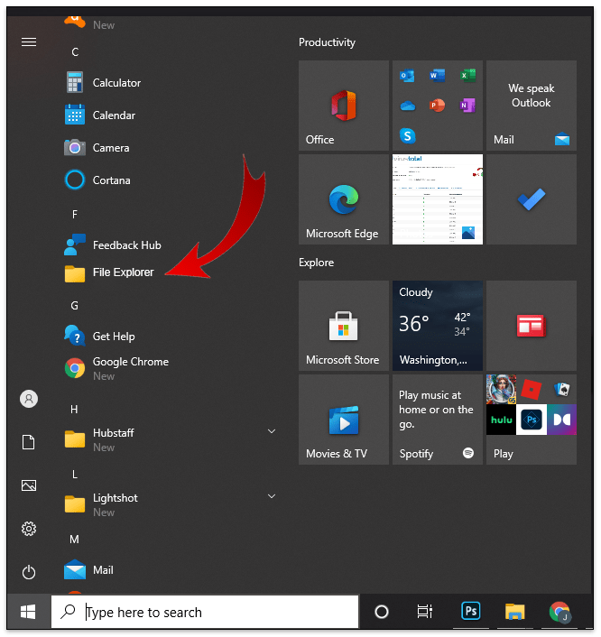 إليك كيفية العثور على جميع الصور الموجودة على ملف Windows 10 وحدة 7