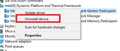 إصلاح خدمة Intel RST لا تعمل في Windows 10 9