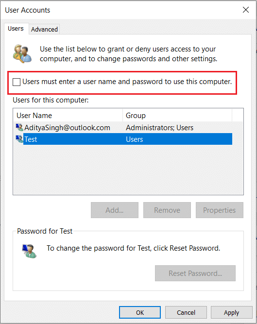 كيفية إزالة PIN تسجيل الدخول من Windows 10 5