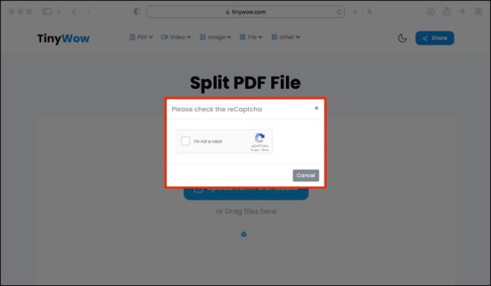 كيفية حفظ صفحة في ملف PDF 4