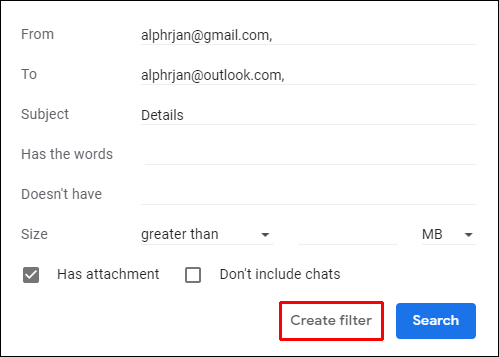 كيفية إنشاء قواعد في Gmail 5