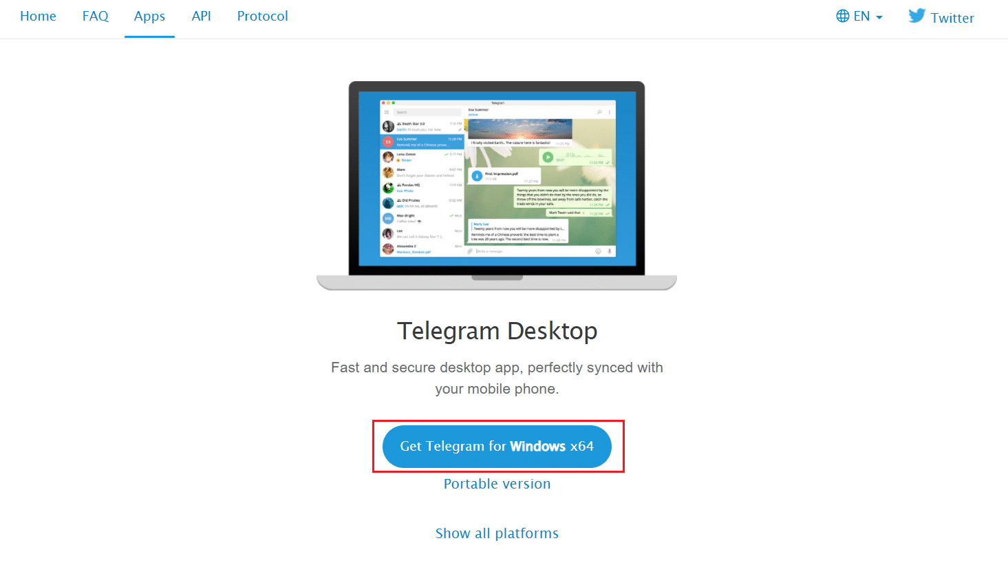 إصلاح Telegram Web لا يعمل 61