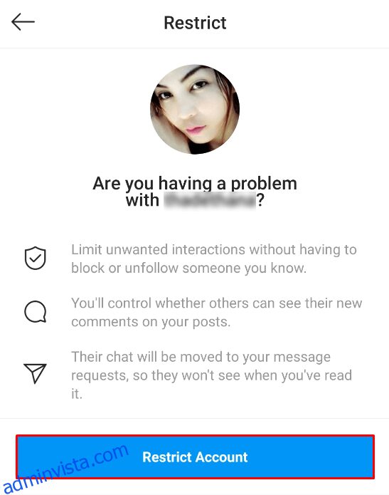 كيفية منع الرسائل المباشرة على Instagram 6