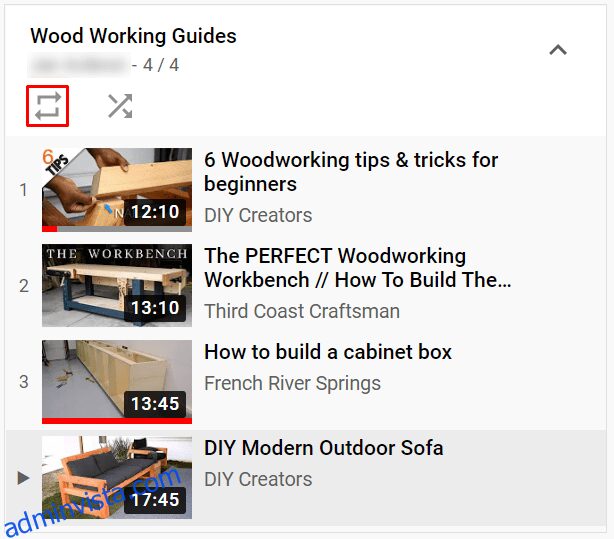 كيف تصنع واحدة YouTube-قائمة التشغيل 42